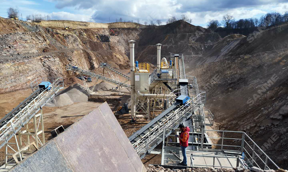 疫情擋不住中國產(chǎn)品走向歐洲 山美股份提供成套設(shè)備的骨料生產(chǎn)線調(diào)試投產(chǎn)，產(chǎn)量超預(yù)期！