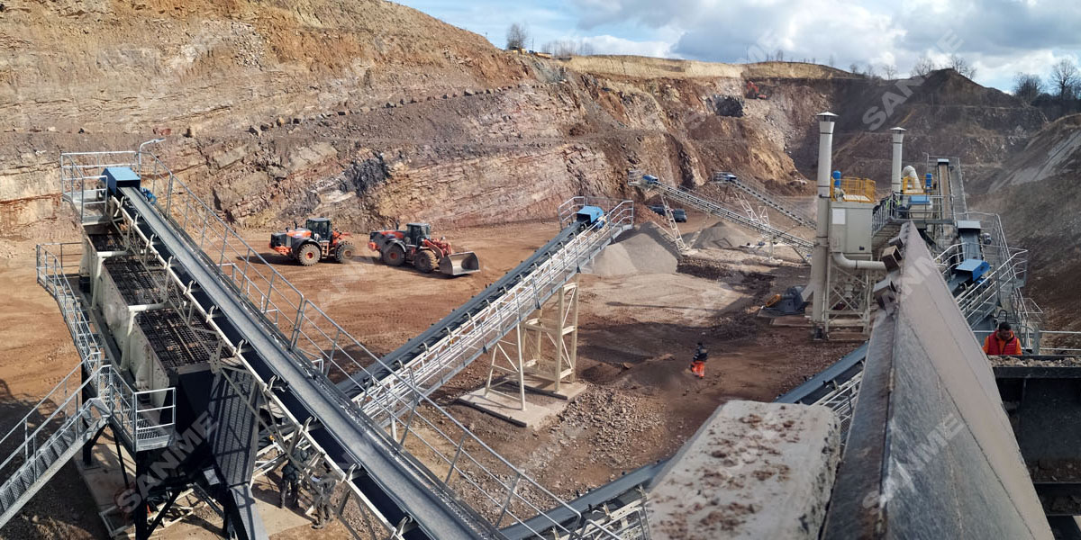 疫情擋不住中國產(chǎn)品走向歐洲 山美股份提供成套設(shè)備的骨料生產(chǎn)線調(diào)試投產(chǎn)，產(chǎn)量超預(yù)期！