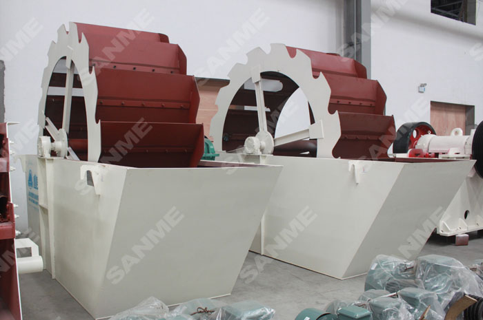 輪式洗砂機節(jié)能又高效，拒絕浪費水資源