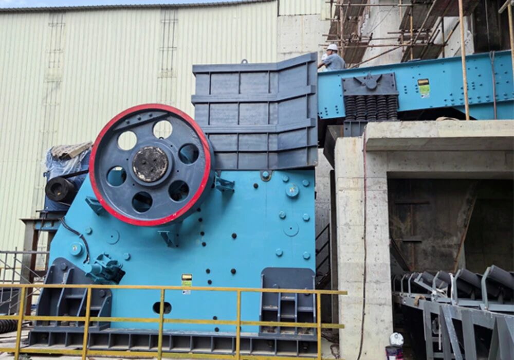 再創(chuàng)佳績！上海山美股份JC771超1800噸/小時大型顎破成功應(yīng)用于柳州祥云建材技改項(xiàng)目